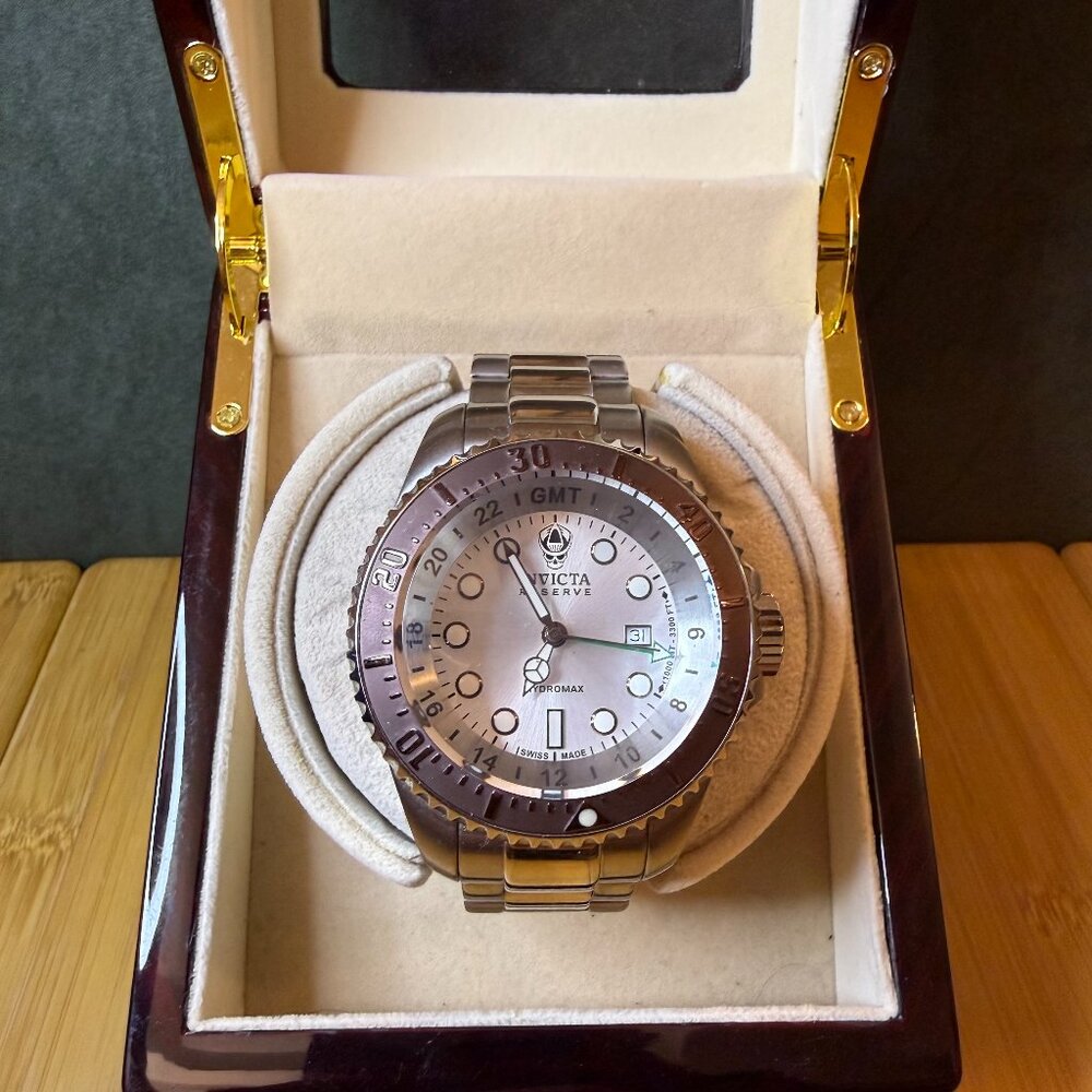 Invicta Reserve Hydromax Pro Diver GMT Oversize Dive Watch #16973, 52mm